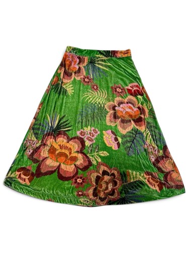 Farm rio green silk - green,