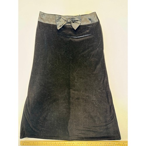 Vintage velvet y2k skirt - vintage,