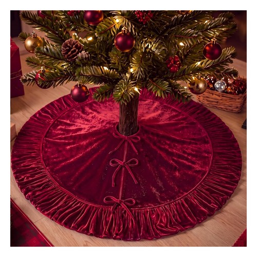 Burgundy velvet - in,