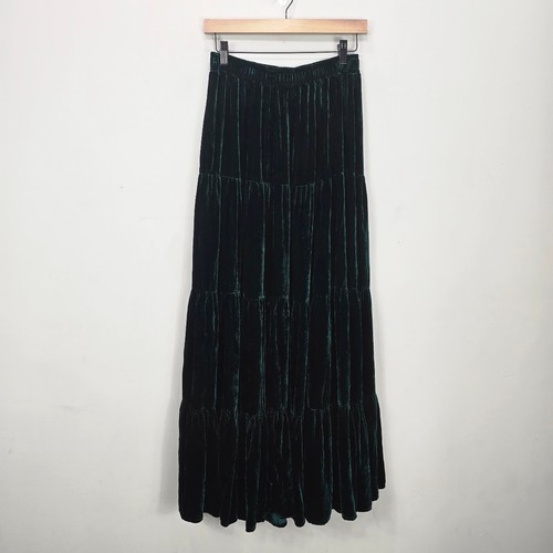 Cali velvet tiered - velvet, maxi