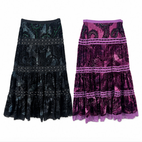 Vtg y2k tiered - vtg,