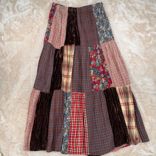Patchwork broomstick maxi - patchwork,