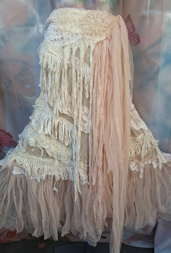 Bohemian velvet gypsy tattered - velvet,
